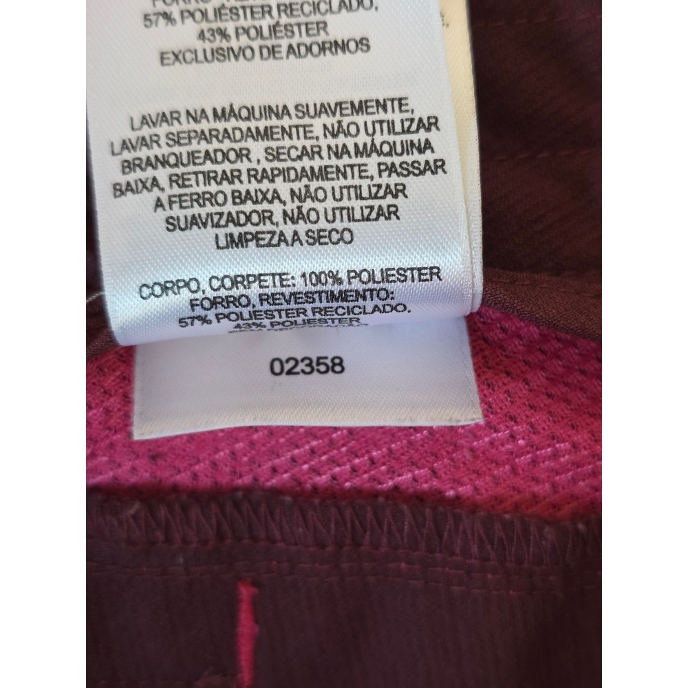 Columbia Titanium Capri Pants Omni-Shade Packable Hiking Size 4 Burgundy Outdoor - Picture 5 of 10